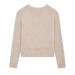 CELINE TRIOMPHE CREW NECK SWEATER IN WOOL AND CASHMERE
