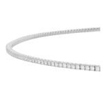 CELINE TENNIS NECKLACE IN WHITE GOLD AND DIAMONDS