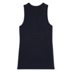 CELINE TUNIC MINI DRESS IN INTERLOCK WOOL