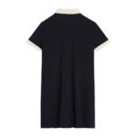 CELINE MINI POLO DRESS IN VISCOSE SABLÉ