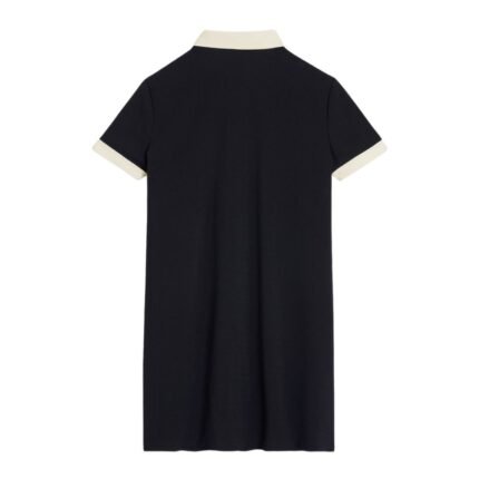 CELINE MINI POLO DRESS IN VISCOSE SABLÉ