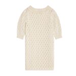 CELINE MINI DRESS IN POINTELLE COTTON