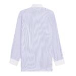 CELINE OVERSIZED SHIRT IN STRIPED CHAMBRAY COTTON