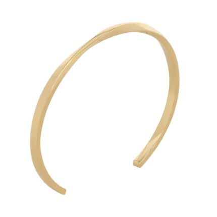 CELINE TORSION BRACELET IN YELLOW GOLD