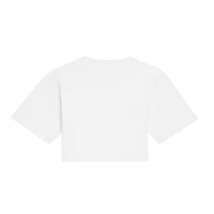 CELINE CROPPED T SHIRT IN COTTON JERSEY