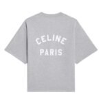 CELINE LOOSE PARIS SWEATSHIRT IN COTTON AND CASHMERE
