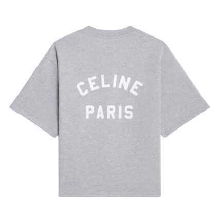 CELINE LOOSE PARIS SWEATSHIRT IN COTTON AND CASHMERE