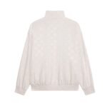 CELINE TRACKSUIT JACKET IN TRIOMPHE JERSEY LIGHT BEIGE