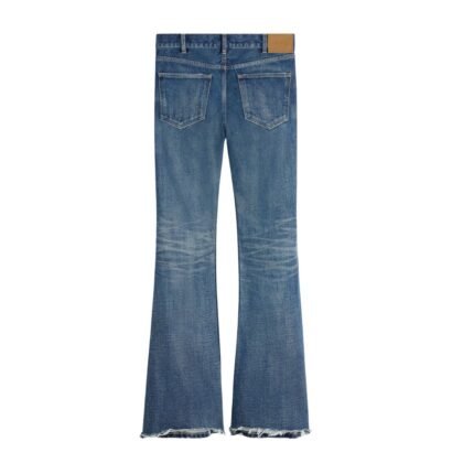 CELINE MARCO JEANS IN DARK UNION WASH DENIM