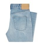CELINE TESS JEANS IN BLUE ECLIPSE WASH DENIM
