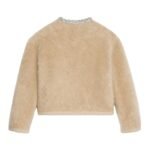 CELINE EMBROIDERED CARDIGAN IN BRUSHED MOHAIR