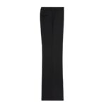CELINE BNF PANTS IN WOOL GABARDINE ULTRA BLACK