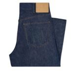 CELINE KITTY JEANS IN RAW WASH DENIM