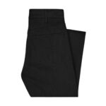 CELINE LULU JEANS IN RAW WASH BLACK DENIM