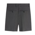 CELINE MEN SHORTS IN CASHMERE AND WOOL FLANNEL