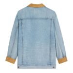 CELINE TRUCKER JACKET IN BLUE ECLIPSE WASH DENIM