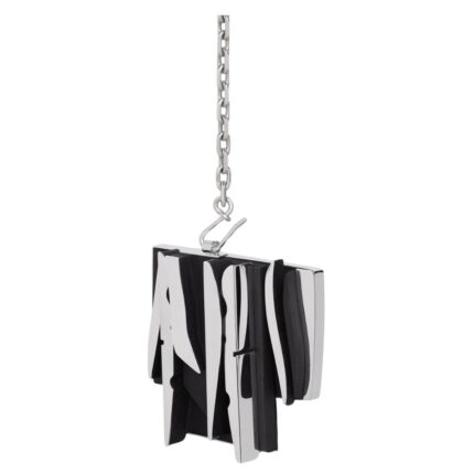 CELINE NEVELSON PROJECT NECKLACE STERLING SILVER AND OAK WOOD