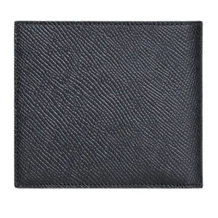 CELINE BI FOLD WALLET WITH COIN COMPARTMENT IN GRAINED CALFSKIN