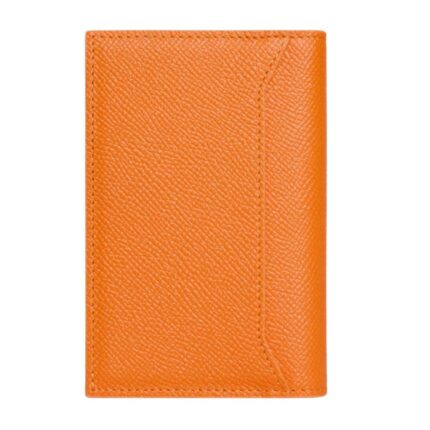 CELINE VERTICAL CARD HOLDER IN GRAINED CALFSKIN