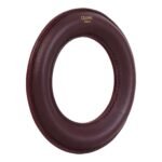 CELINE BANGLE IN LAMBSKIN LIGHT BURGUNDY