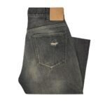 CELINE WESLEY JEANS IN BLACK PARADISO WASH DENIM