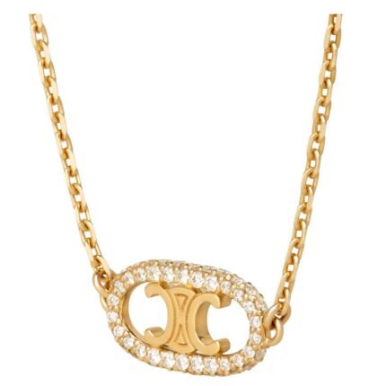 CELINE MAILLON TRIOMPHE BRACELET IN YELLOW GOLD AND DIAMONDS