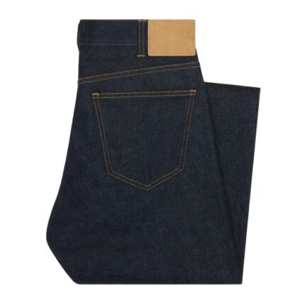 CELINE KURT JEANS IN RAW WASH DENIM
