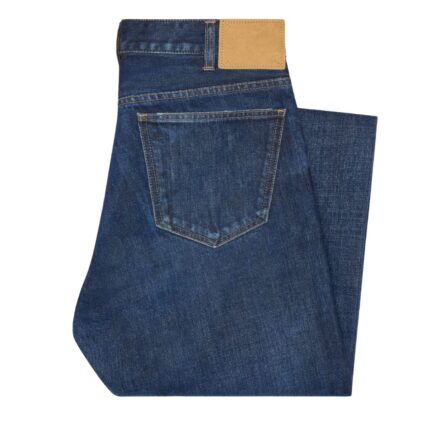 CELINE KURT JEANS IN INDIGO DARK STONE WASH DENIM