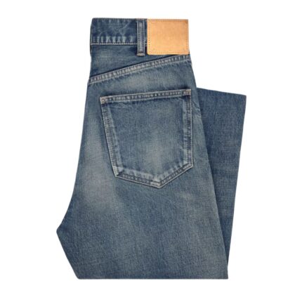CELINE KURT JEANS IN TRAIL WASH DENIM