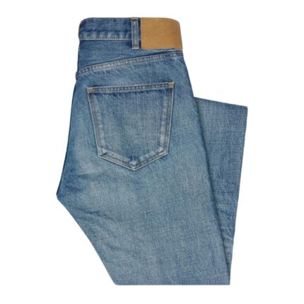 CELINE LOU JEANS IN VINTAGE UNION WASH DENIM