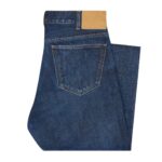 CELINE KURT JEANS IN INDIGO DARK STONE WASH DENIM