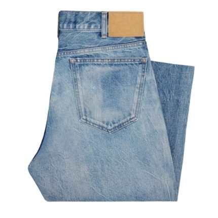 CELINE KURT JEANS IN SUMMER DAZED WASH DENIM