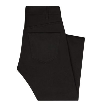 CELINE LOU JEANS IN PURE BLACK WASH DENIM