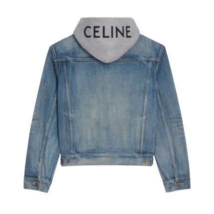 CELINE TRUCKER JACKET IN UNION WASH DENIM