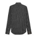 CELINE WESTERN SHIRT IN TRIOMPHE STRIPED COTTON