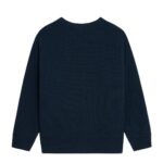 CELINE OVERSIZED SWEATER IN RIBBED WOOL