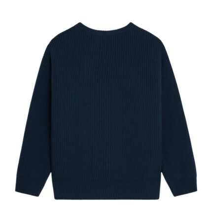 CELINE OVERSIZED SWEATER IN RIBBED WOOL