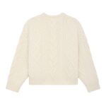 CELINE OVERSIZED CREW NECK SWEATER IN CASHMERE ARAN