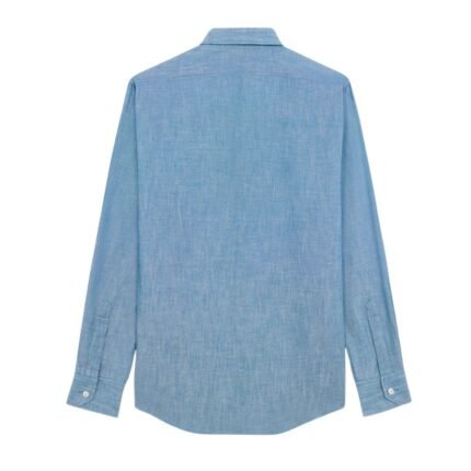 CELINE LOOSE SHIRT IN CHAMBRAY COTTON