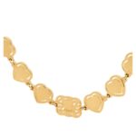 CELINE CŒUR NECKLACE IN BRASS WITH GOLD FINISH