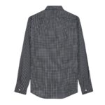 CELINE LOOSE SHIRT IN CHECKED COTTON