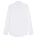 CELINE LOOSE SHIRT WITH INVERTED COLLAR IN COTTON POPLIN