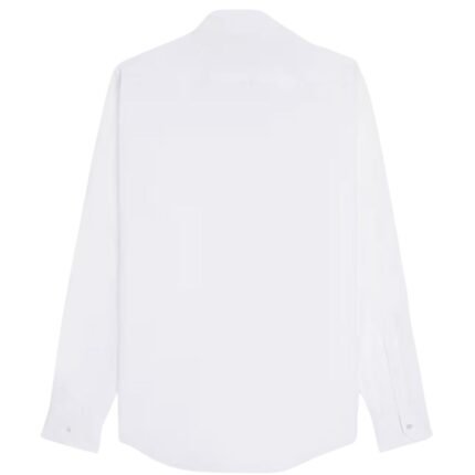 CELINE LOOSE SHIRT WITH INVERTED COLLAR IN COTTON POPLIN