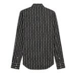 CELINE WESTERN SHIRT IN TRIOMPHE STRIPED COTTON