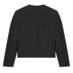 CELINE SHORT MODS JACKET IN WOOL GABARDINE