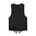 CELINE VEST IN STRIPED FLANNEL