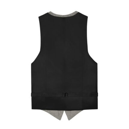 CELINE VEST IN STRIPED FLANNEL