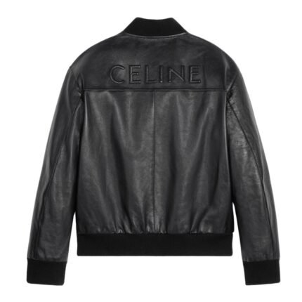 CELINE BLOUSON JACKET IN SOFT LAMBSKIN
