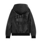 CELINE LOOSE BLOUSON JACKET IN SOFT LAMBSKIN