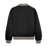 CELINE LOOSE TEDDY JACKET IN NYLON BLACK